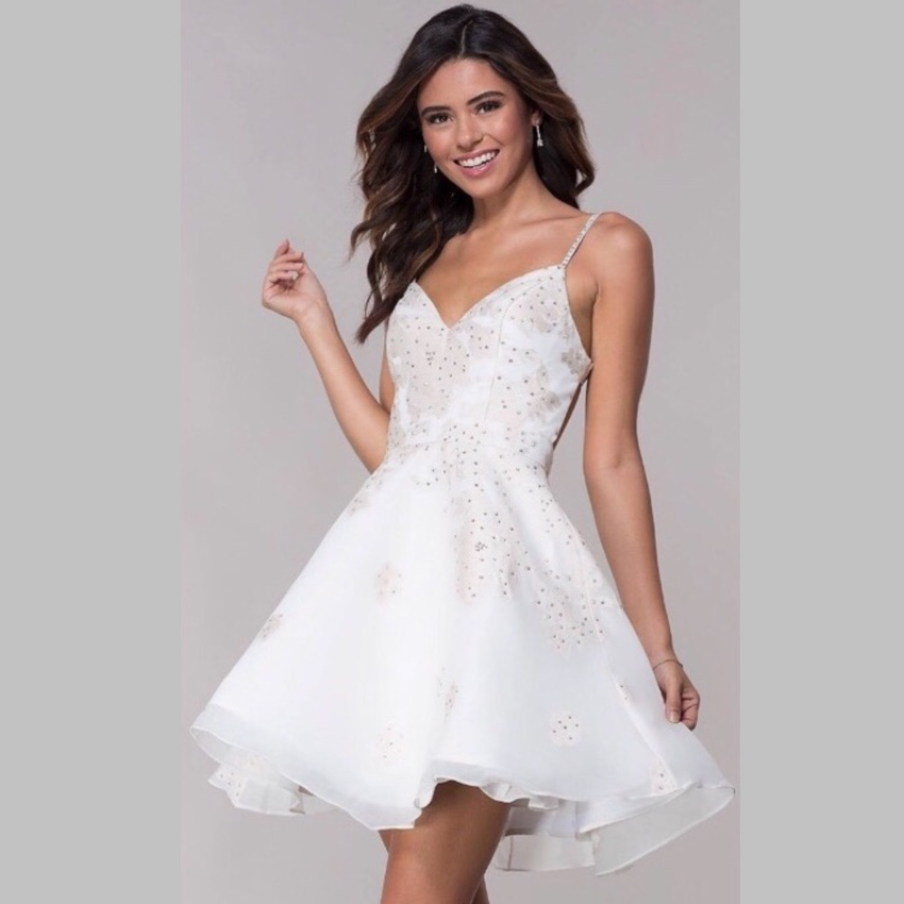 New ivory Formal Homecoming or Bridal Dress
